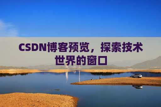 CSDN博客预览，探索技术世界的窗口